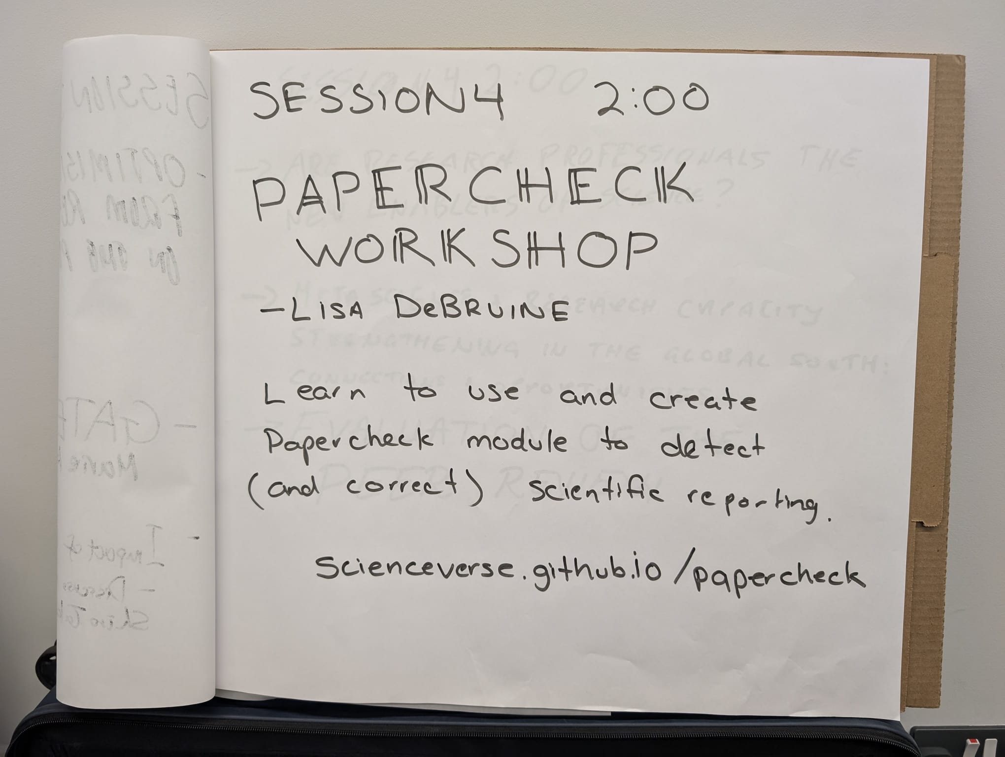 session 4 unconference a