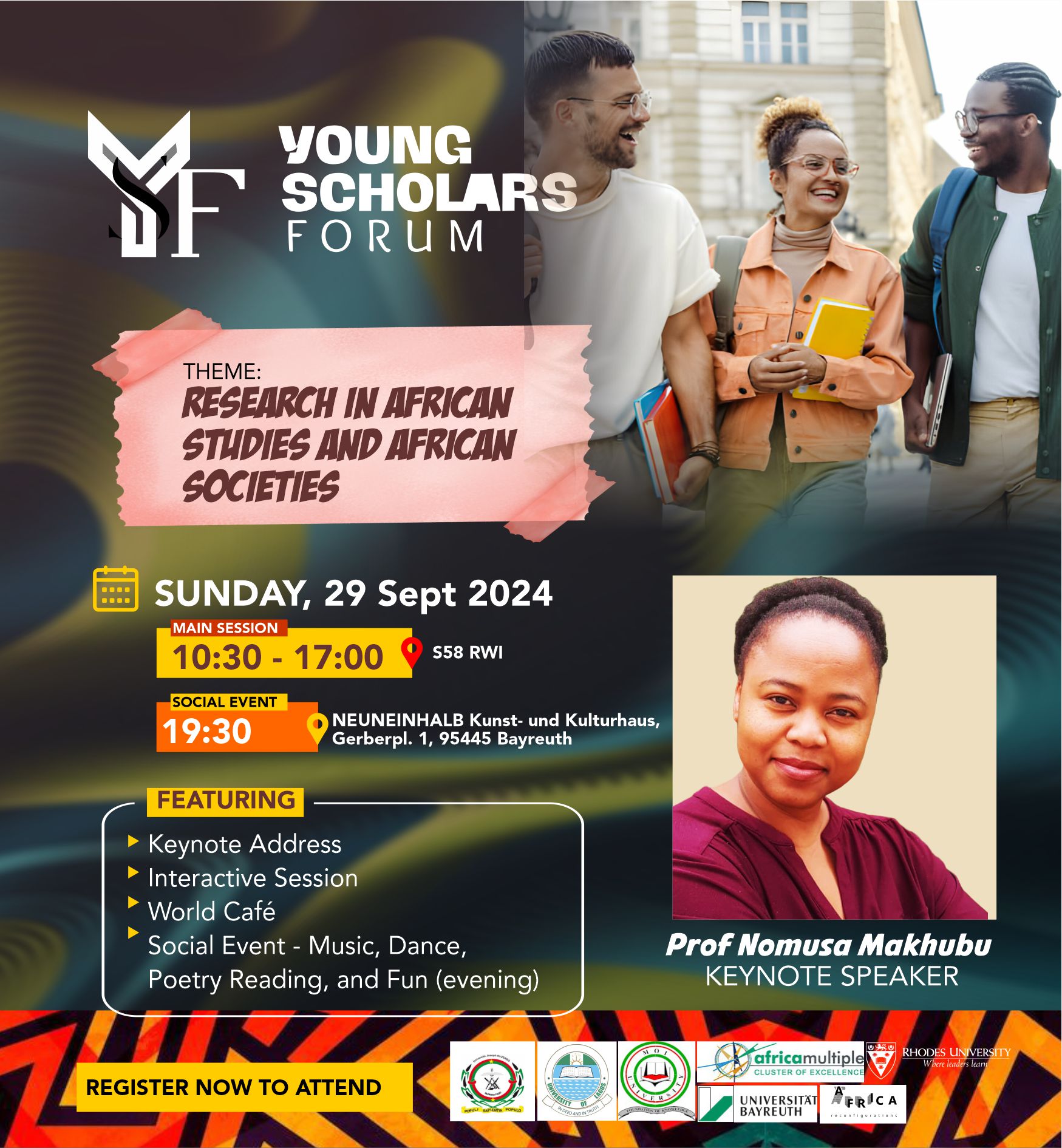 Young Scholars Forum poster